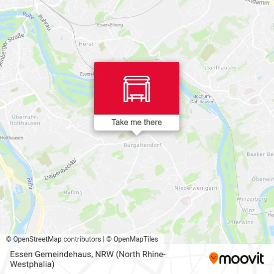 Essen Gemeindehaus map