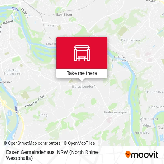 Essen Gemeindehaus map