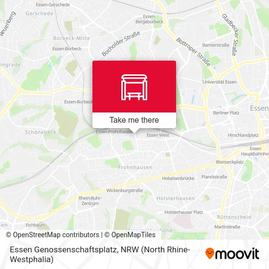 Карта Essen Genossenschaftsplatz