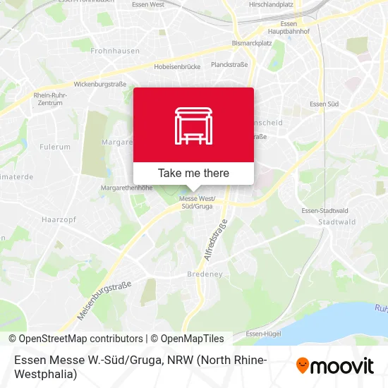 Essen Messe W.-Süd/Gruga map