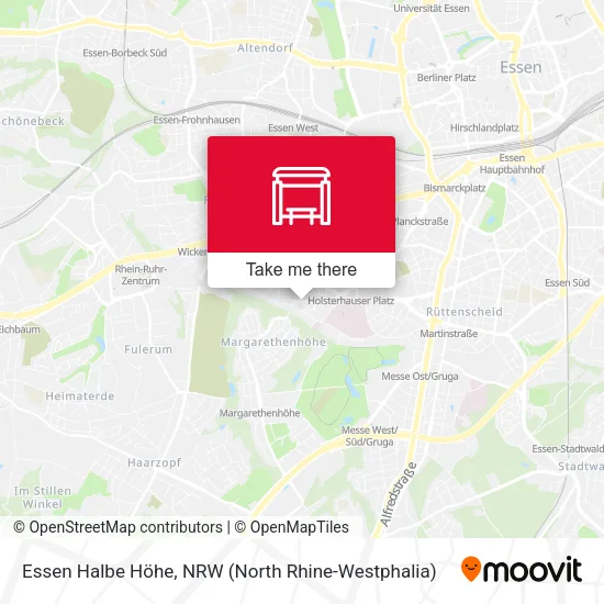 Карта Essen Halbe Höhe