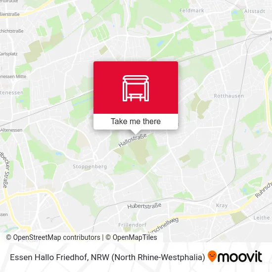 Essen Hallo Friedhof map