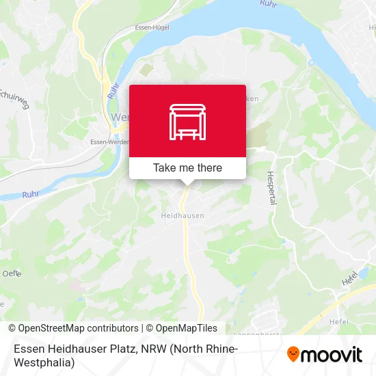 Карта Essen Heidhauser Platz