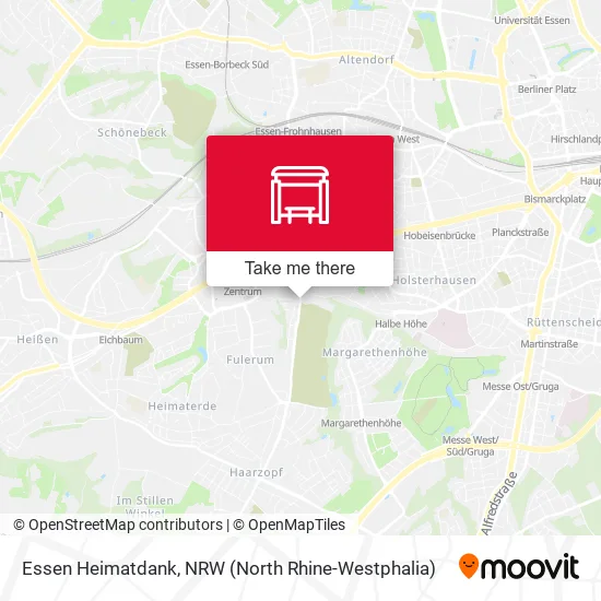 Карта Essen Heimatdank