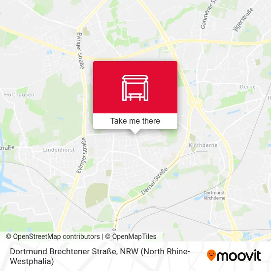 Dortmund Brechtener Straße map