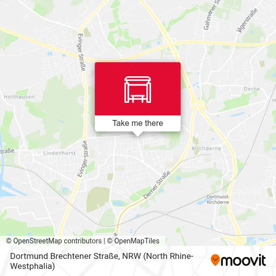 Dortmund Brechtener Straße map