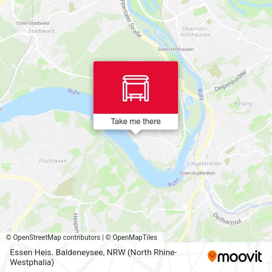 Карта Essen Heis. Baldeneysee