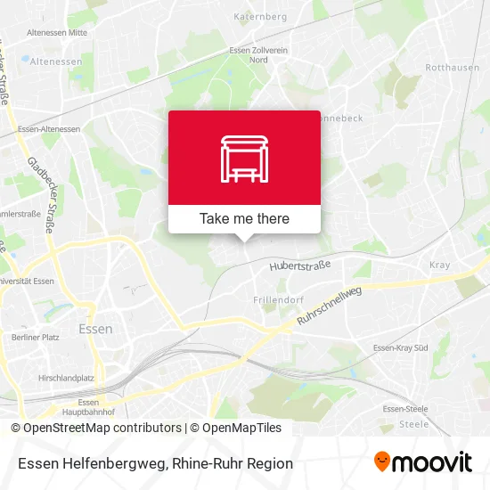 Карта Essen Helfenbergweg