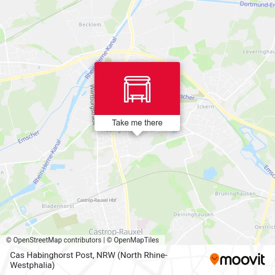 Карта Cas Habinghorst Post
