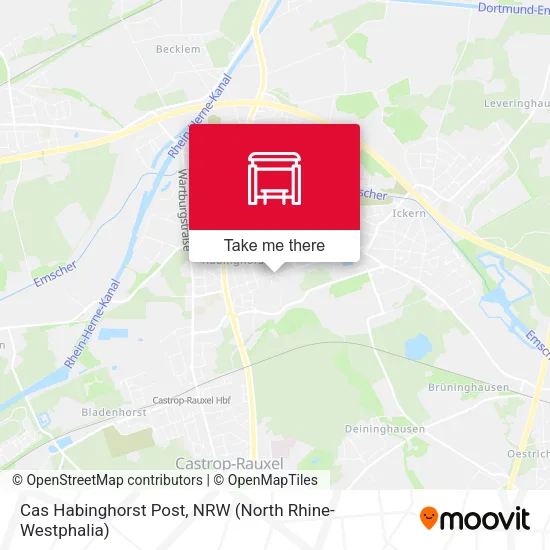 Карта Cas Habinghorst Post