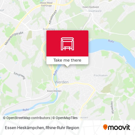 Essen Heskämpchen map