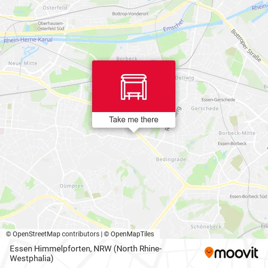 Карта Essen Himmelpforten