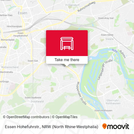 Карта Essen Hohefuhrstr.