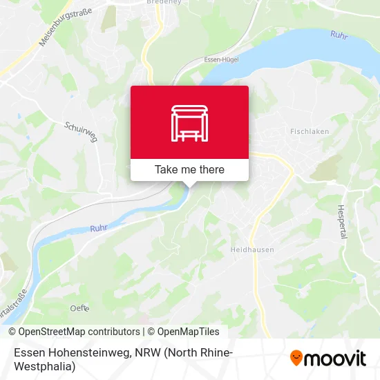 Карта Essen Hohensteinweg
