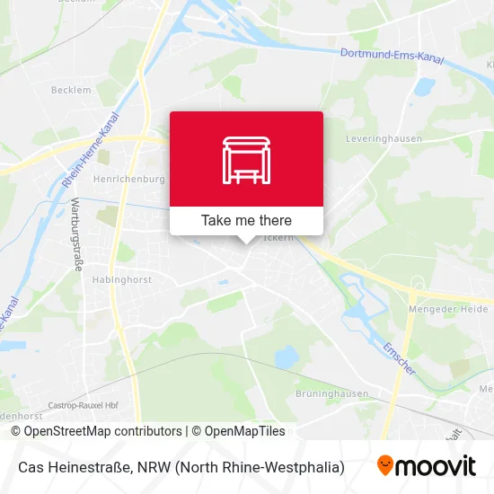 Cas Heinestraße map