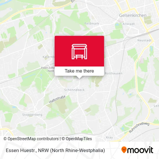 Карта Essen Huestr.