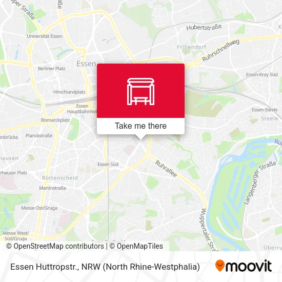 Карта Essen Huttropstr.
