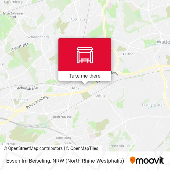 Карта Essen Im Beiseling