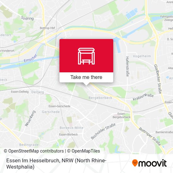 Карта Essen Im Hesselbruch