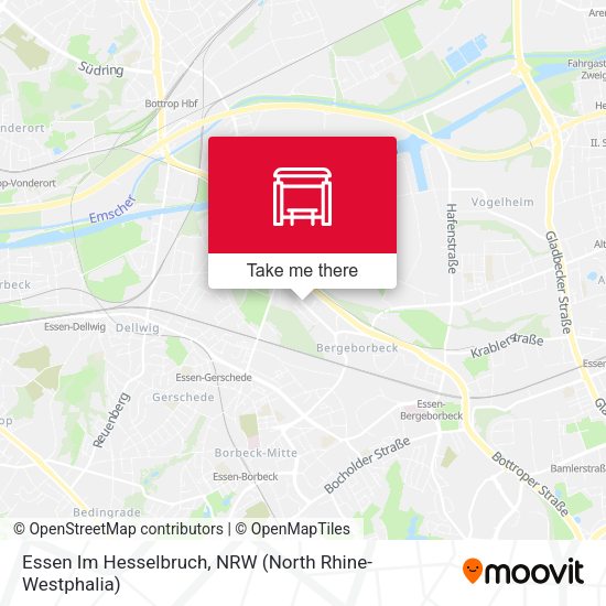 Карта Essen Im Hesselbruch