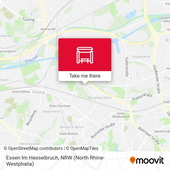 Карта Essen Im Hesselbruch