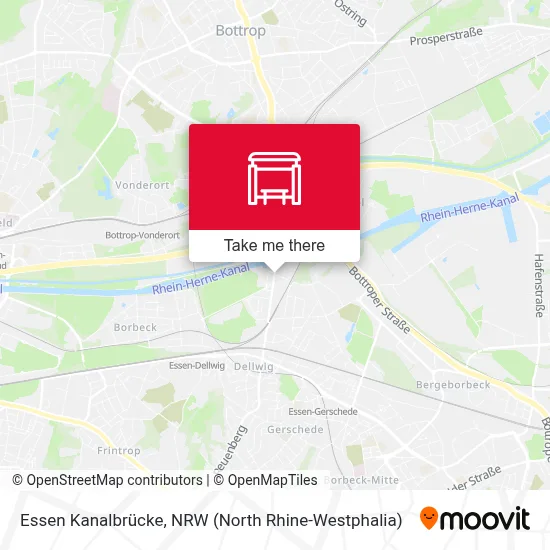 Essen Kanalbrücke map