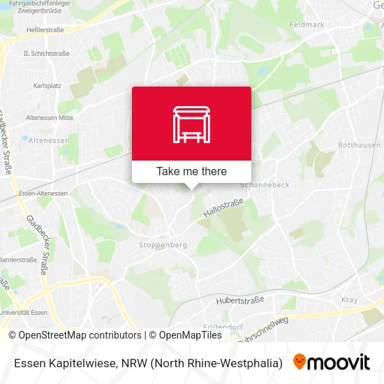 Карта Essen Kapitelwiese