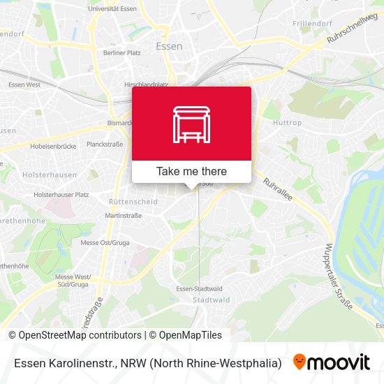Карта Essen Karolinenstr.