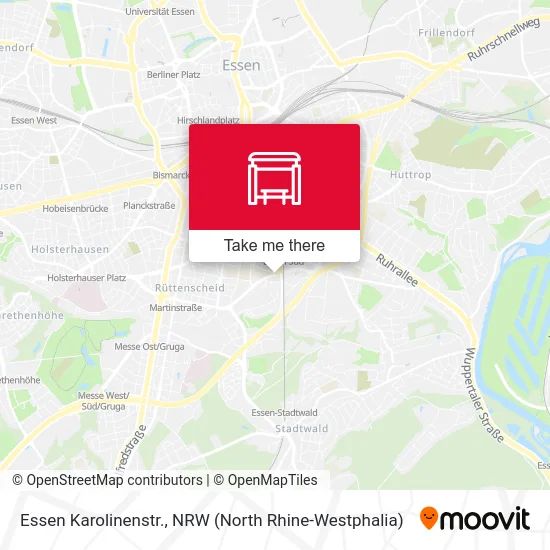 Карта Essen Karolinenstr.