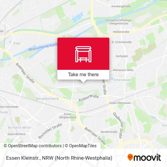 Карта Essen Kleinstr.