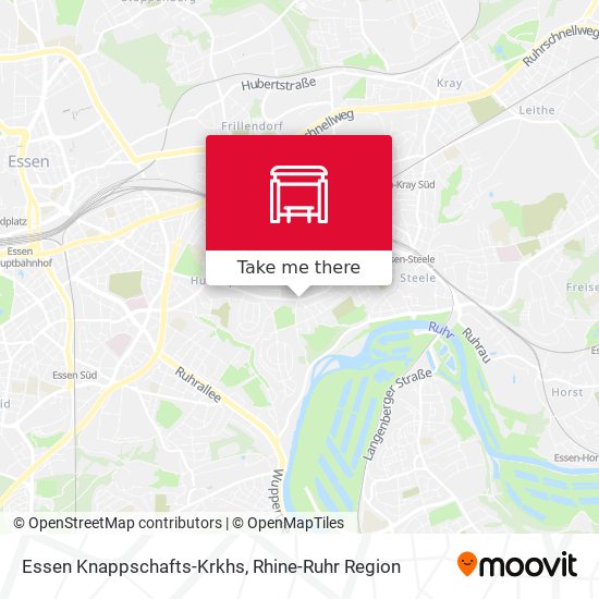 Essen Knappschafts-Krkhs map