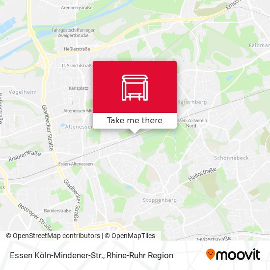 Essen Köln-Mindener-Str. map