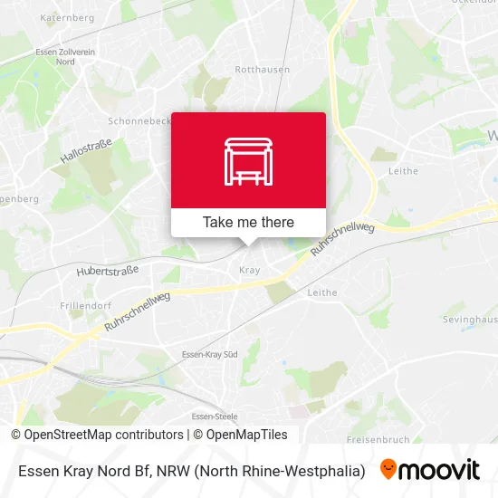 Карта Essen Kray Nord Bf