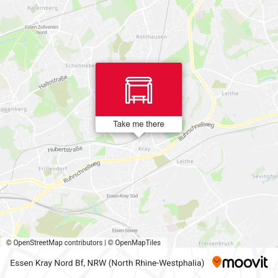 Карта Essen Kray Nord Bf