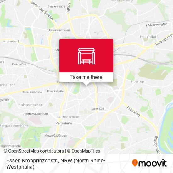 Карта Essen Kronprinzenstr.