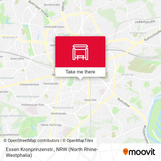 Карта Essen Kronprinzenstr.
