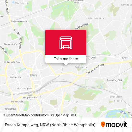 Essen Kumpelweg map