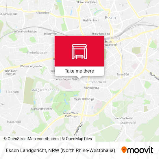 Карта Essen Landgericht