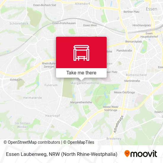 Карта Essen Laubenweg