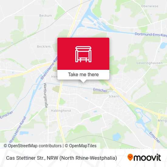 Cas Stettiner Str. map