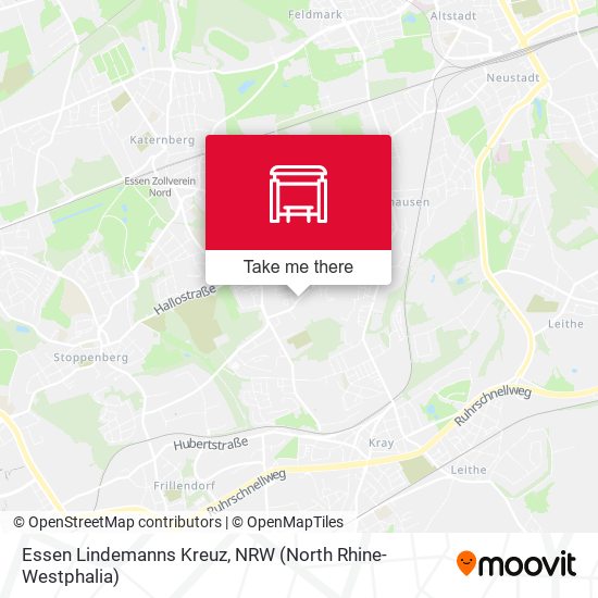 Essen Lindemanns Kreuz map