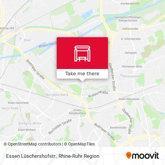 Essen Lüschershofstr. map