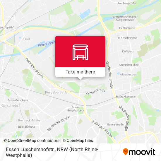 Essen Lüschershofstr. map