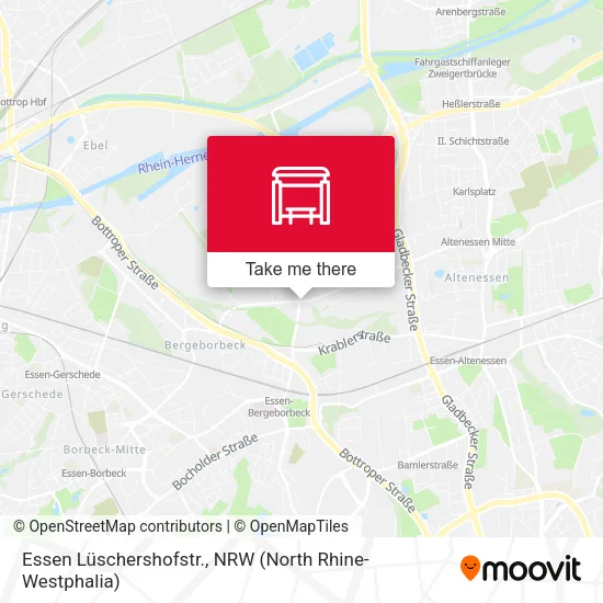 Карта Essen Lüschershofstr.