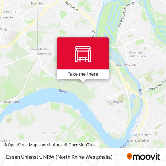 Карта Essen Uhlenstr.