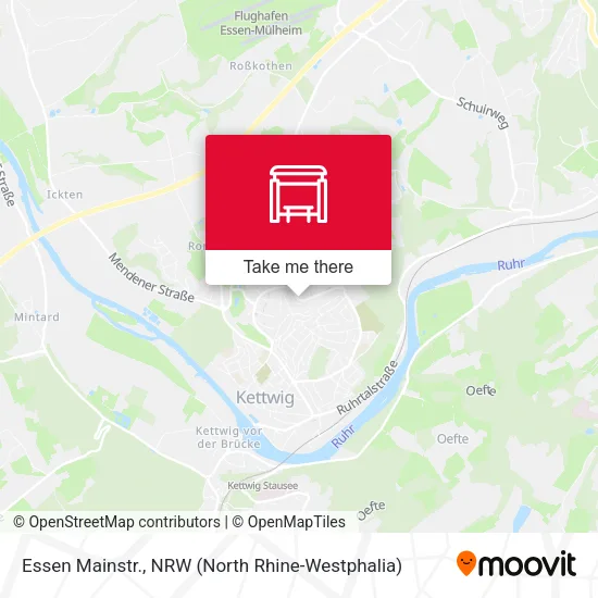 Карта Essen Mainstr.