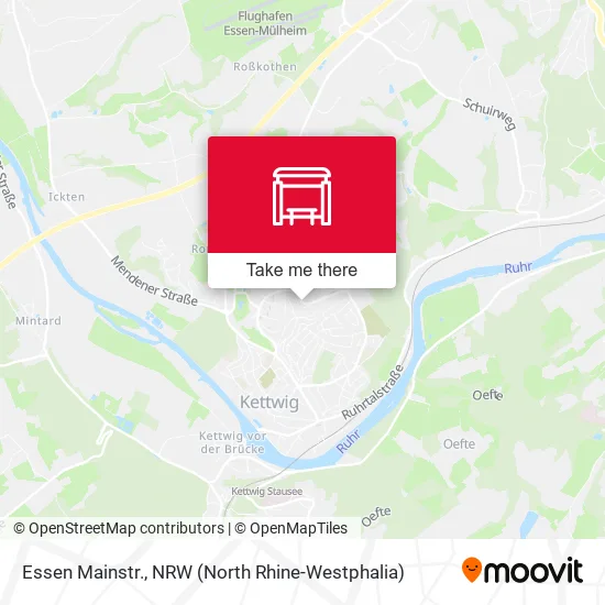 Карта Essen Mainstr.