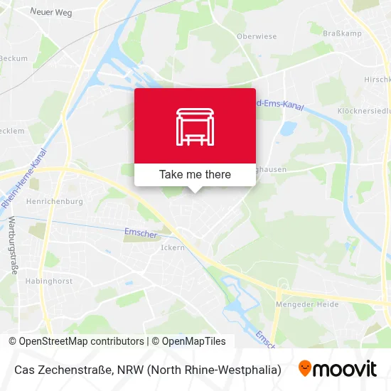 Cas Zechenstraße map