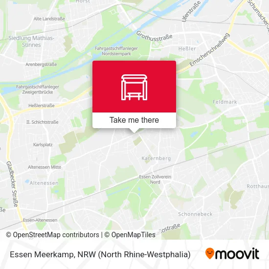 Карта Essen Meerkamp