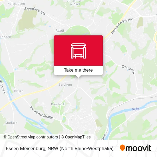 Essen Meisenburg map